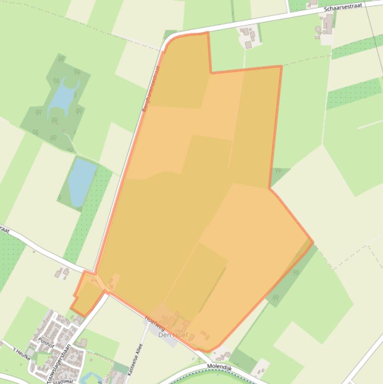 Kaart van postcodegebied 6634KD.