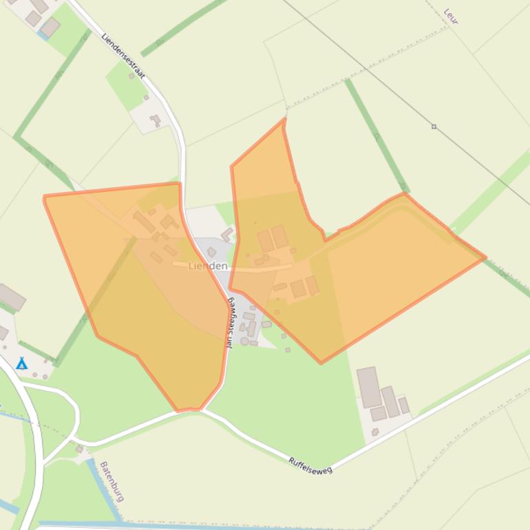 Kaart van postcodegebied 6634KH.