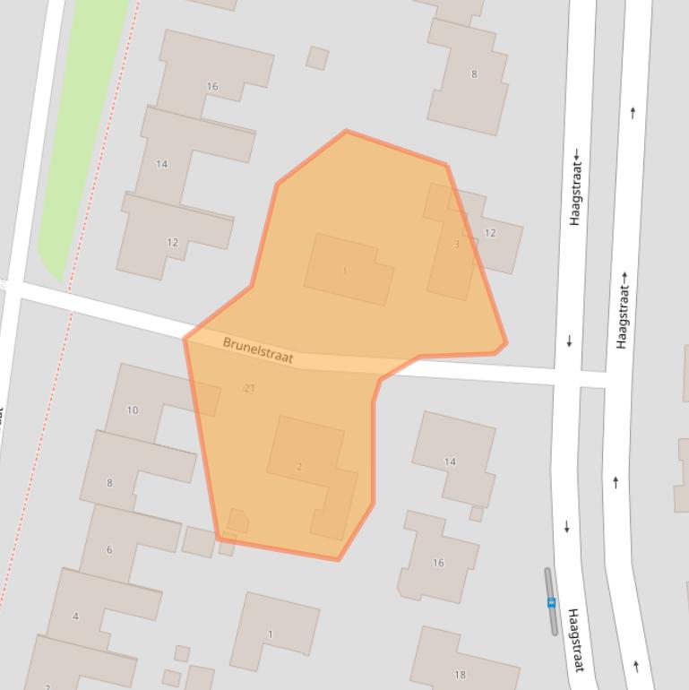 Kaart van postcodegebied 6641AL.