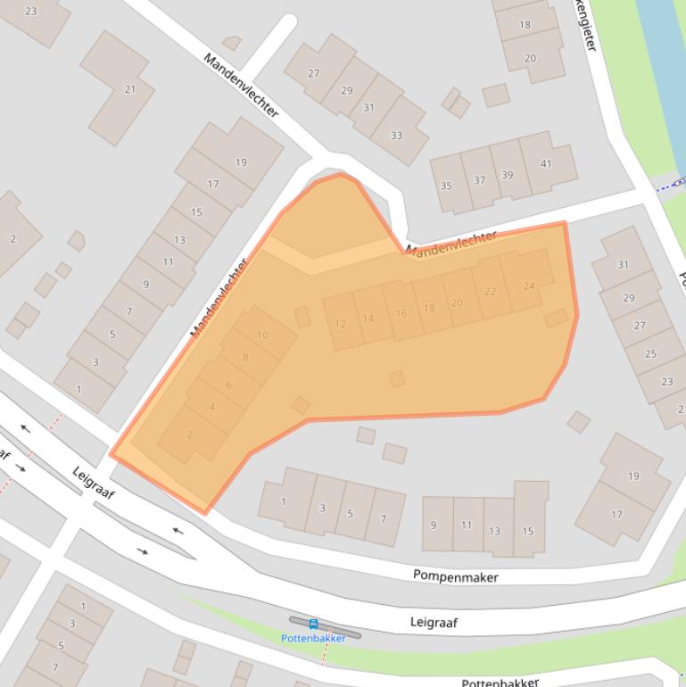 Kaart van postcodegebied 6641GE.