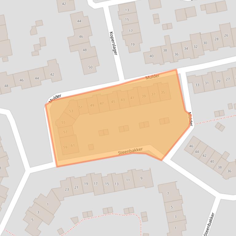 Kaart van postcodegebied 6641GN.