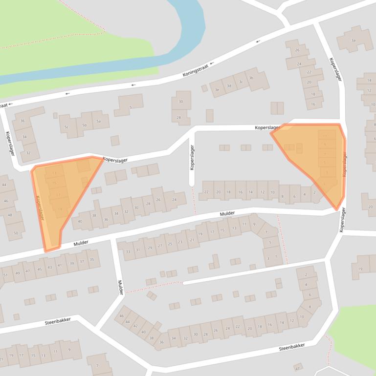 Kaart van postcodegebied 6641GR.