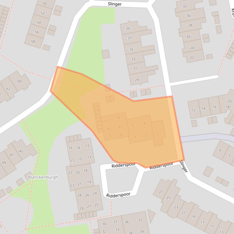 Kaart van postcodegebied 6641HG.