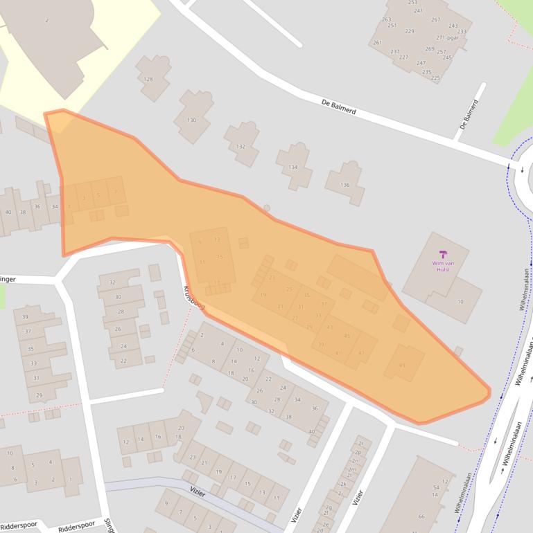 Kaart van postcodegebied 6641HK.