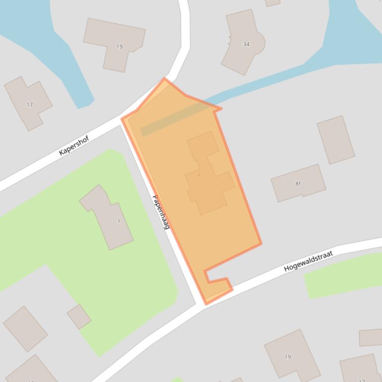 Kaart van postcodegebied 6641JP.