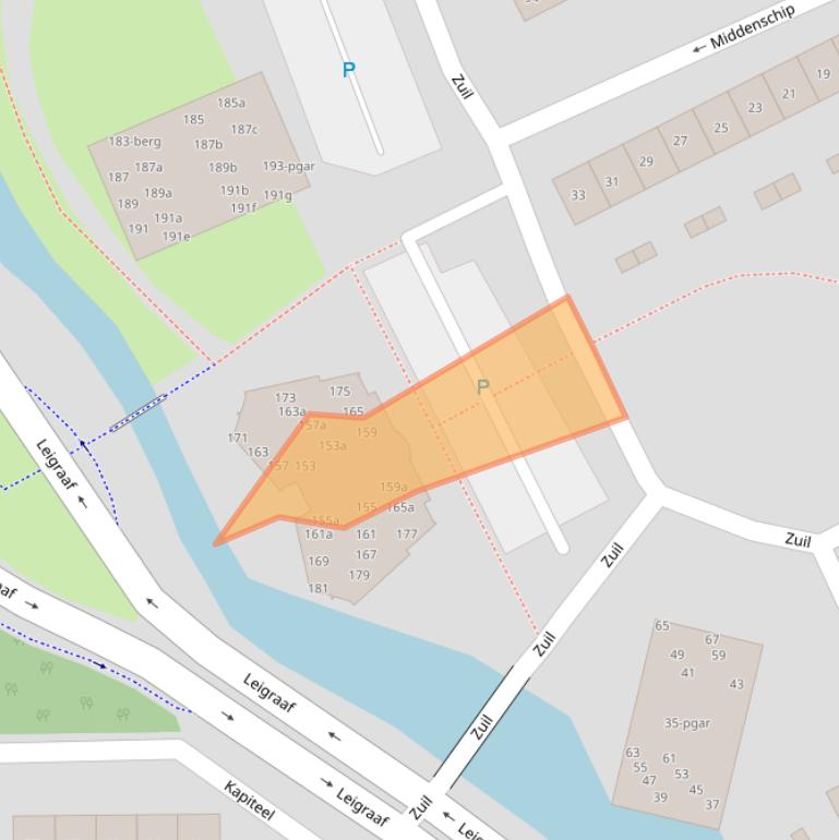 Kaart van postcodegebied 6641MC.