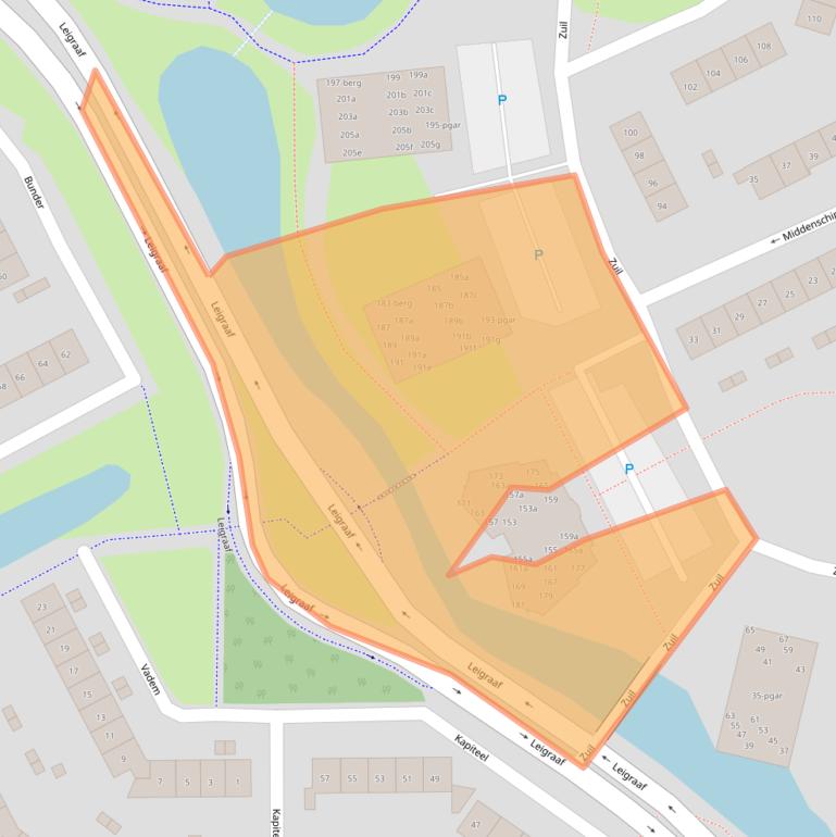 Kaart van postcodegebied 6641MD.