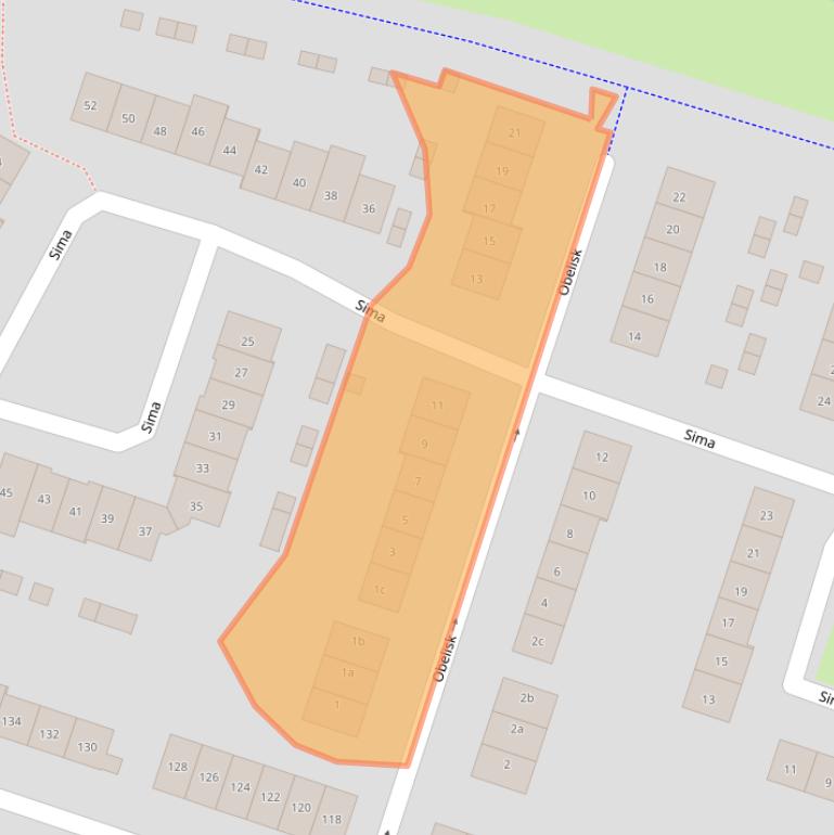 Kaart van postcodegebied 6641NN.