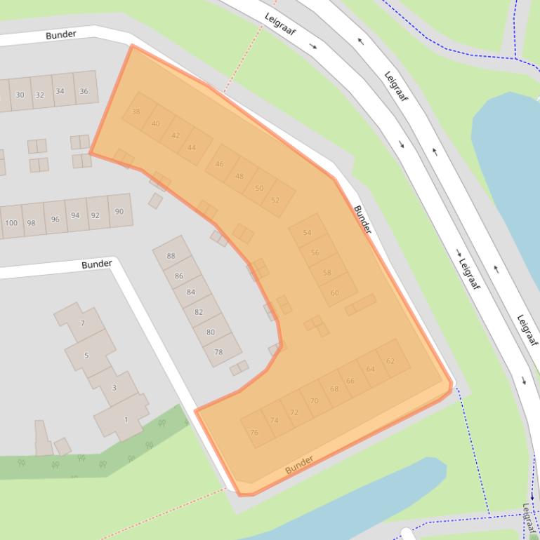 Kaart van postcodegebied 6641PL.