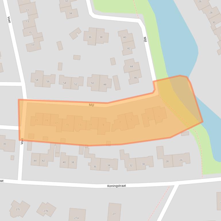 Kaart van postcodegebied 6641RG.