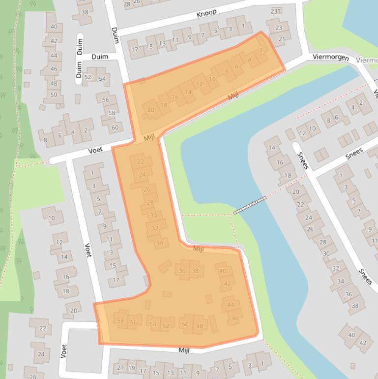 Kaart van postcodegebied 6641RH.