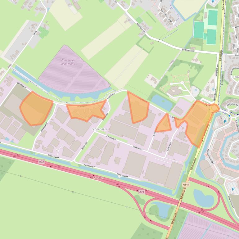 Kaart van postcodegebied 6641TE.