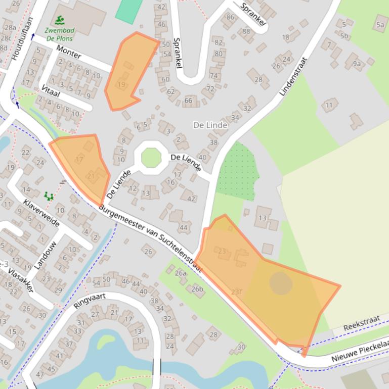 Kaart van postcodegebied 6641XM.