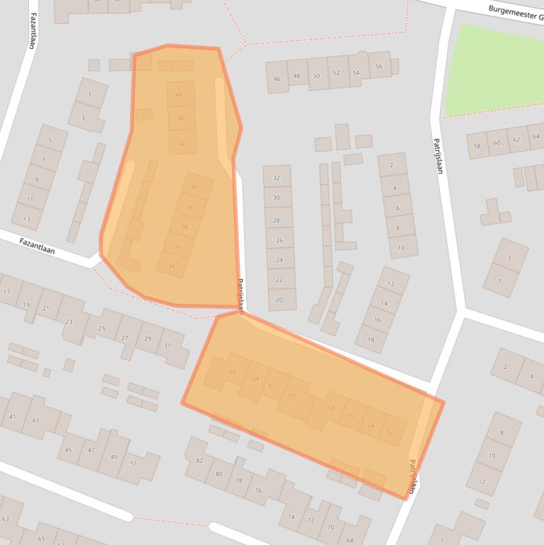 Kaart van postcodegebied 6641ZH.