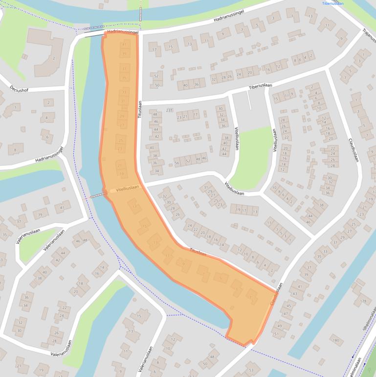 Kaart van postcodegebied 6642AP.