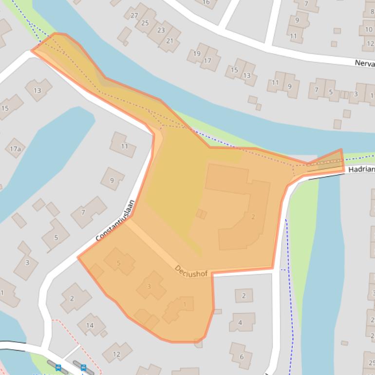 Kaart van postcodegebied 6642BT.