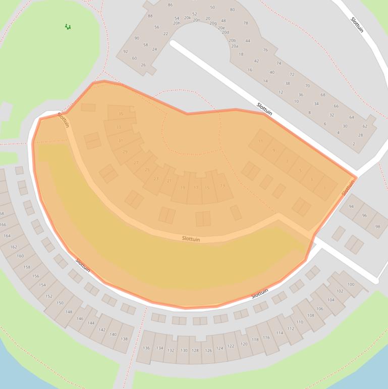 Kaart van postcodegebied 6642DC.