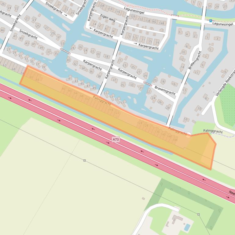 Kaart van postcodegebied 6642EH.