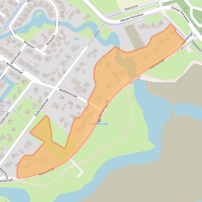 Kaart van postcodegebied 6642ER.