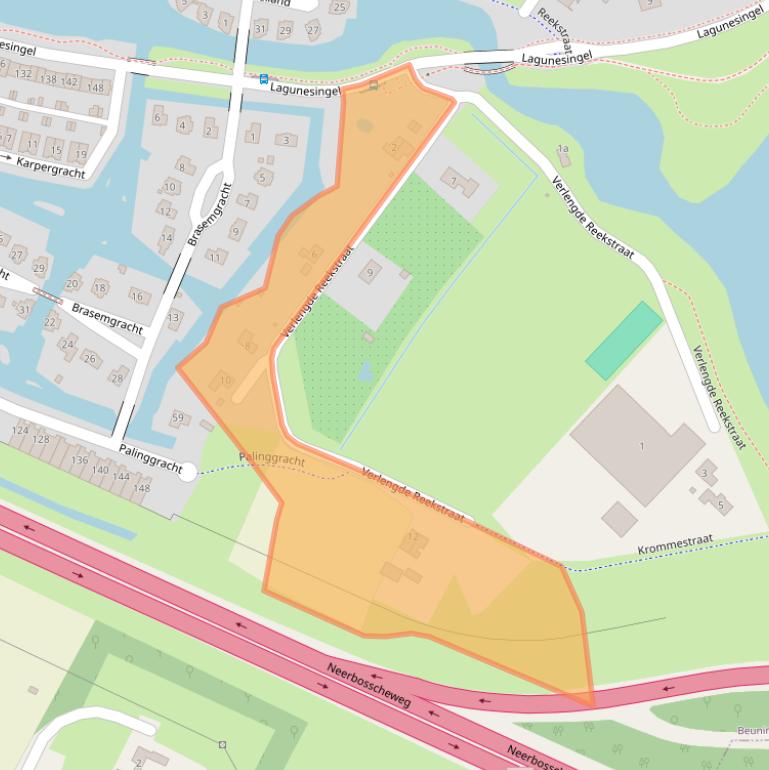 Kaart van postcodegebied 6642KN.