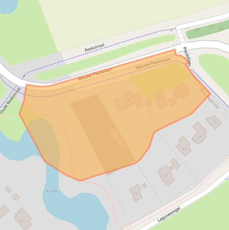 Kaart van postcodegebied 6642KR.