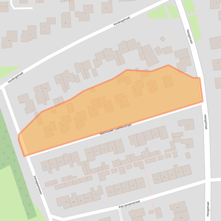 Kaart van postcodegebied 6644BK.