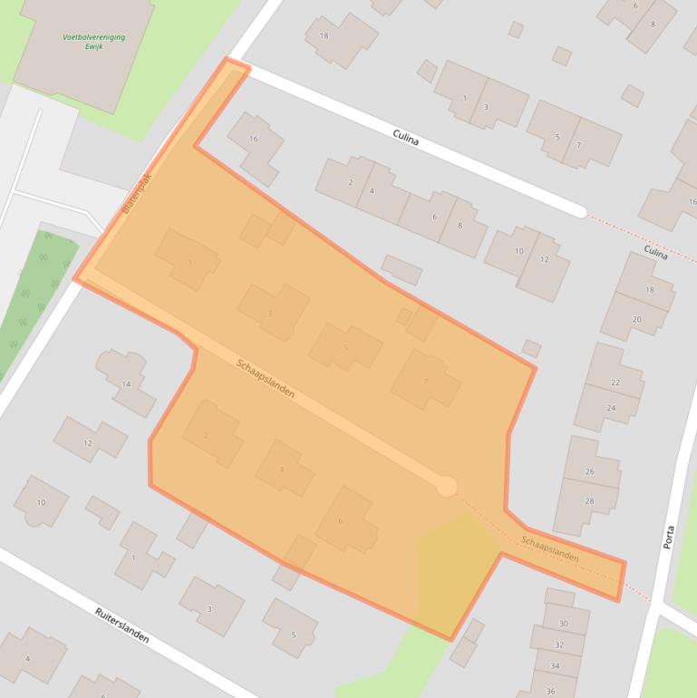 Kaart van postcodegebied 6644CV.