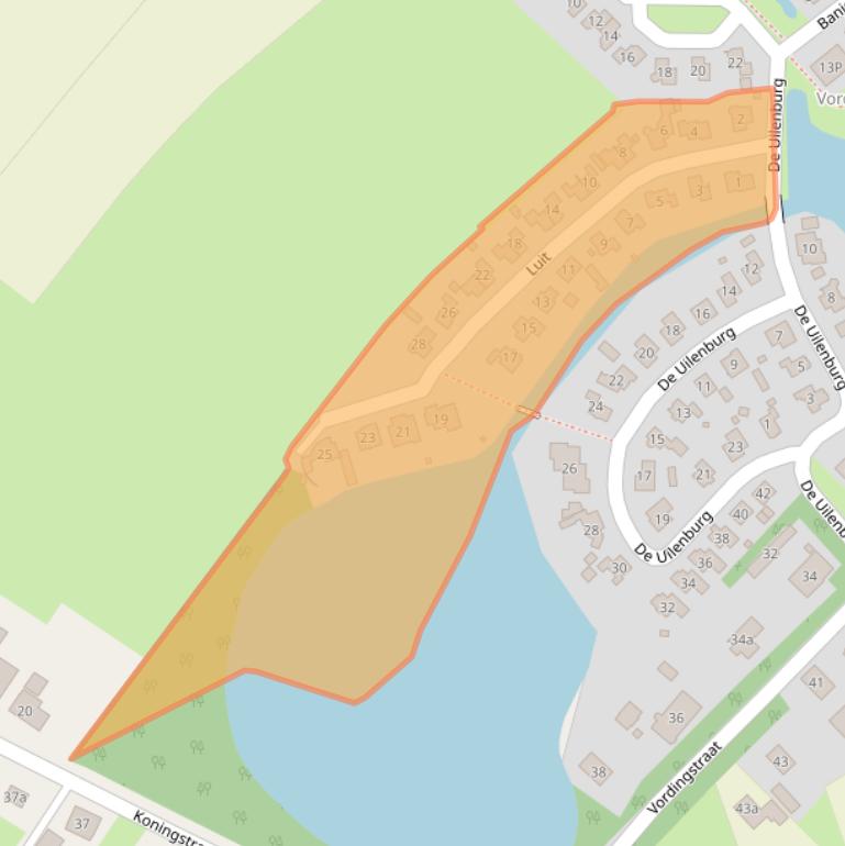 Kaart van postcodegebied 6644DS.