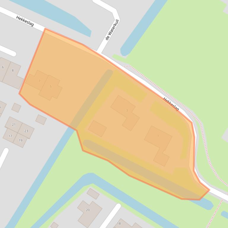 Kaart van postcodegebied 6644GT.