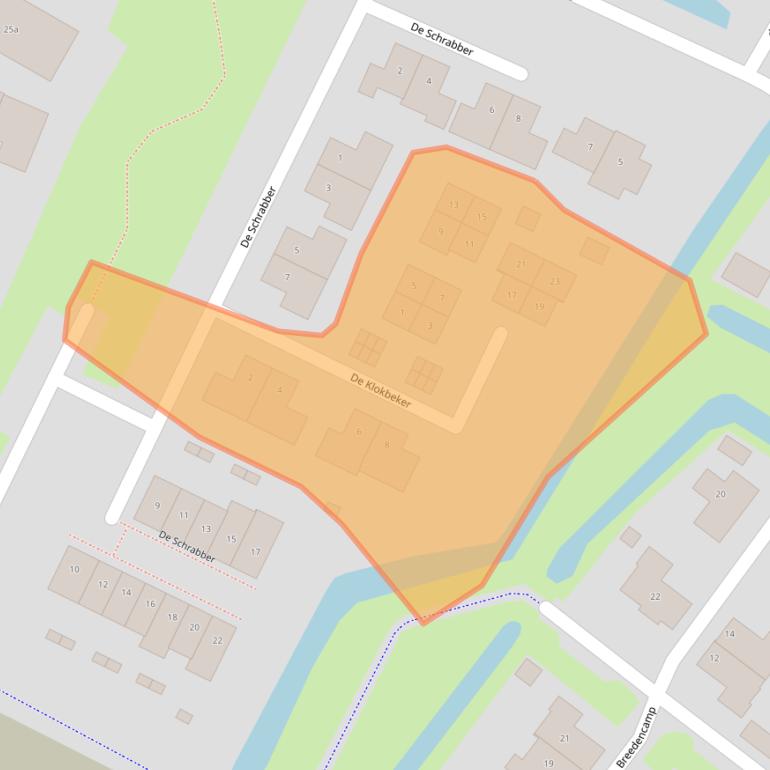 Kaart van postcodegebied 6644HE.