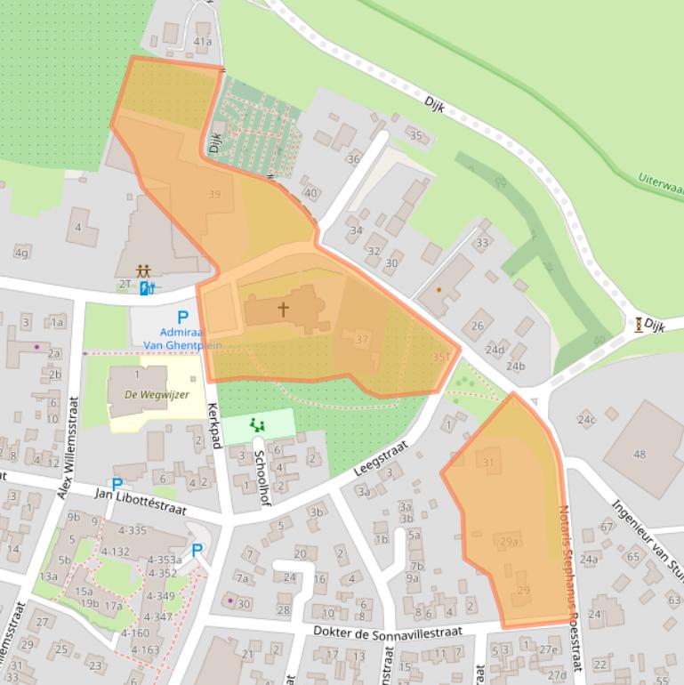 Kaart van postcodegebied 6645AG.