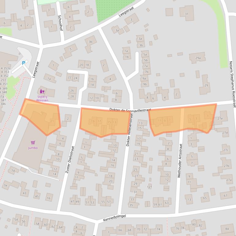 Kaart van postcodegebied 6645AL.