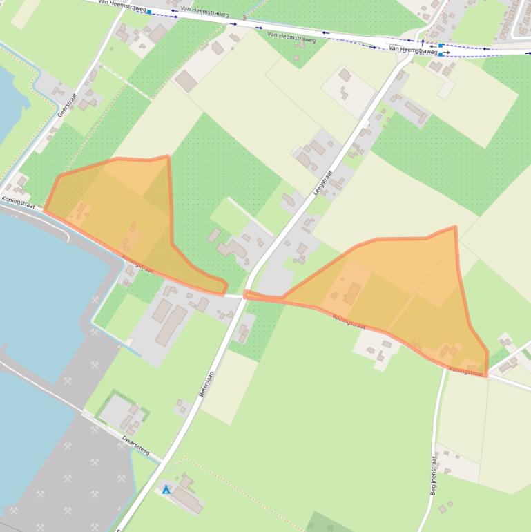 Kaart van postcodegebied 6645KP.