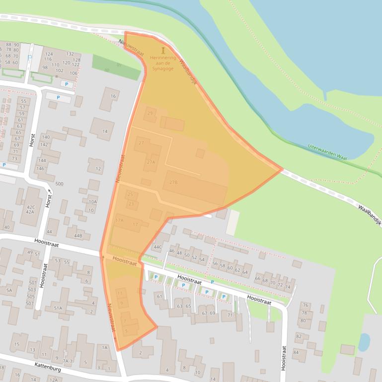 Kaart van postcodegebied 6651AA.