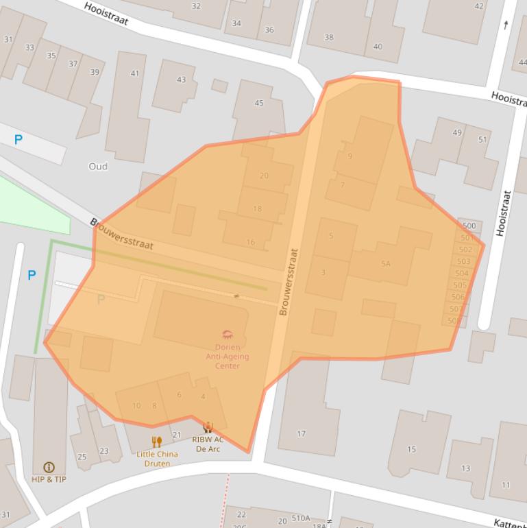 Kaart van postcodegebied 6651AH.