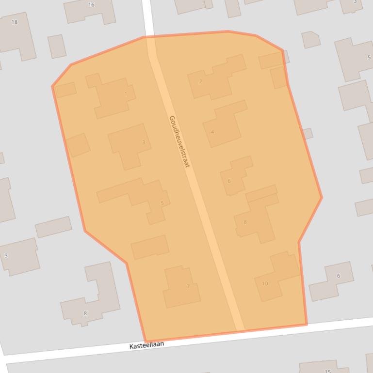 Kaart van postcodegebied 6651BX.