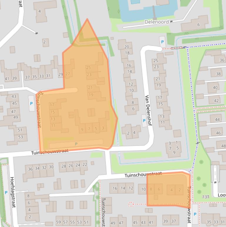 Kaart van postcodegebied 6651CK.