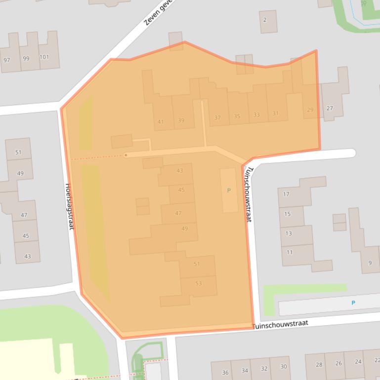 Kaart van postcodegebied 6651CL.