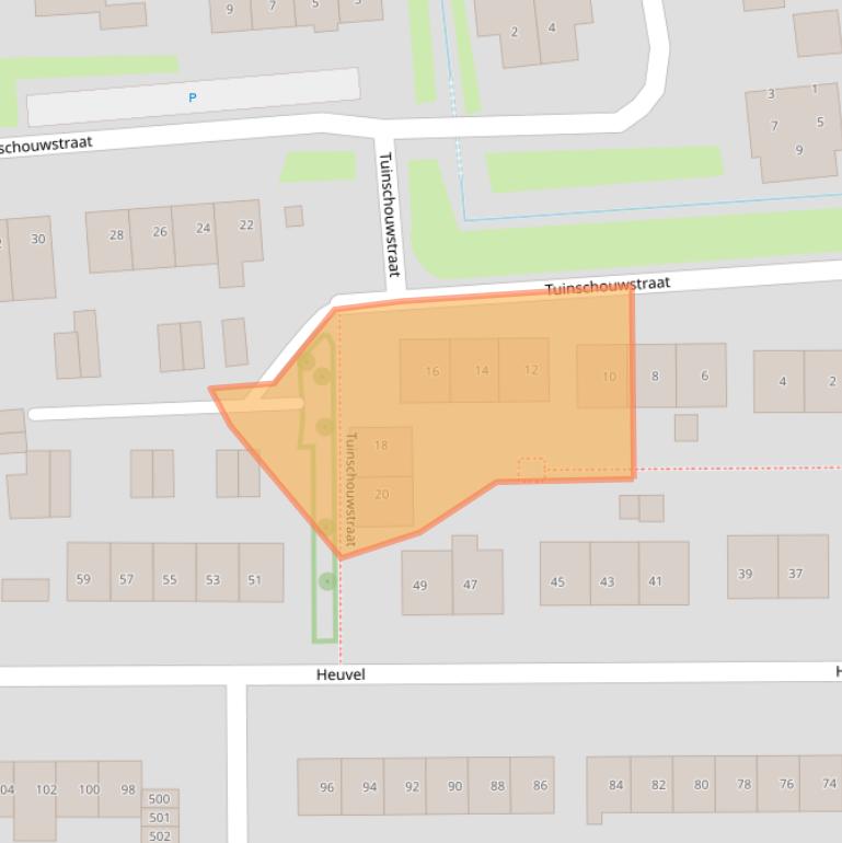 Kaart van postcodegebied 6651CM.