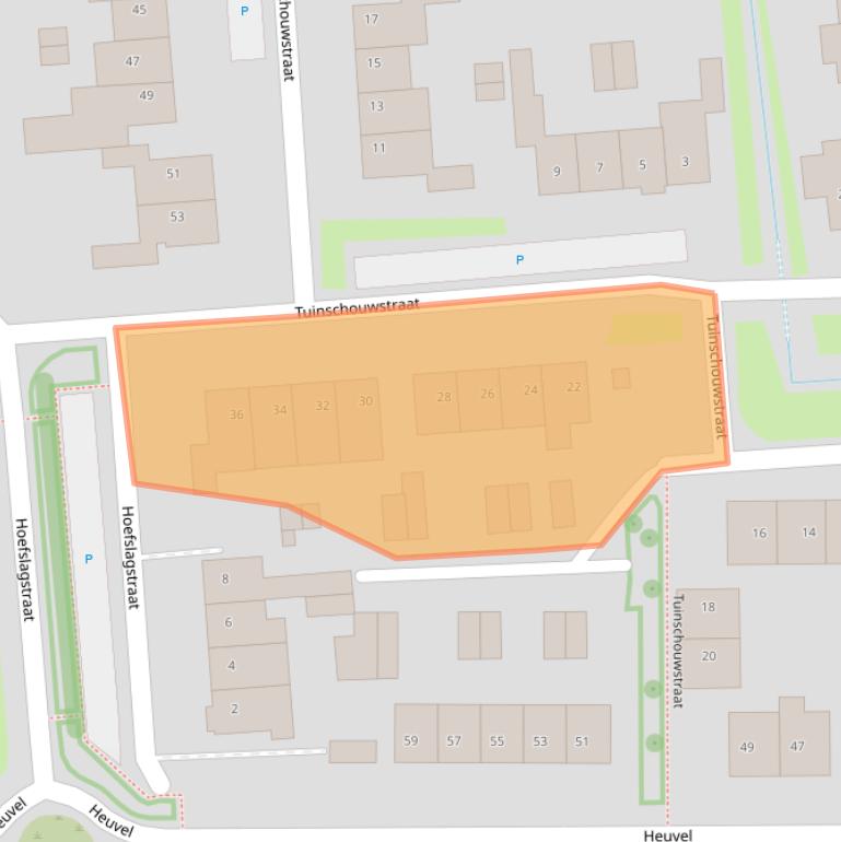 Kaart van postcodegebied 6651CN.