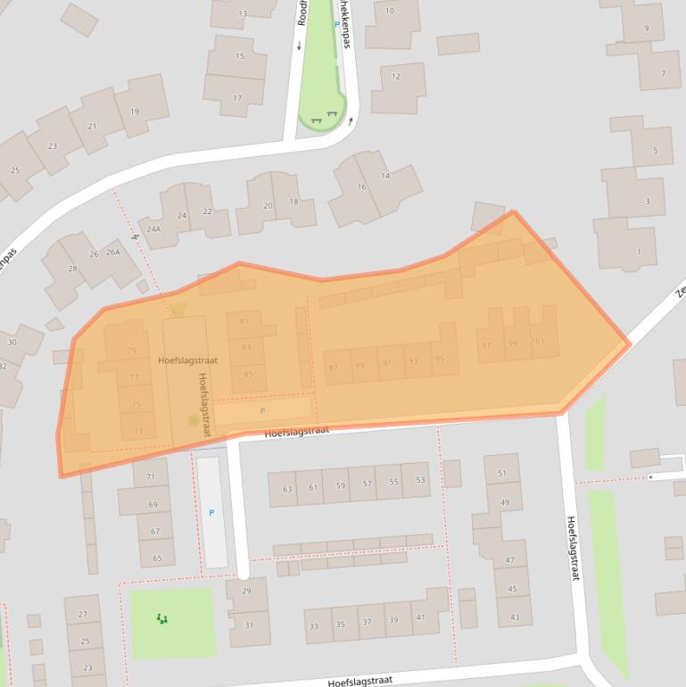Kaart van postcodegebied 6651CS.