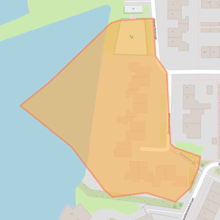 Kaart van postcodegebied 6651EC.