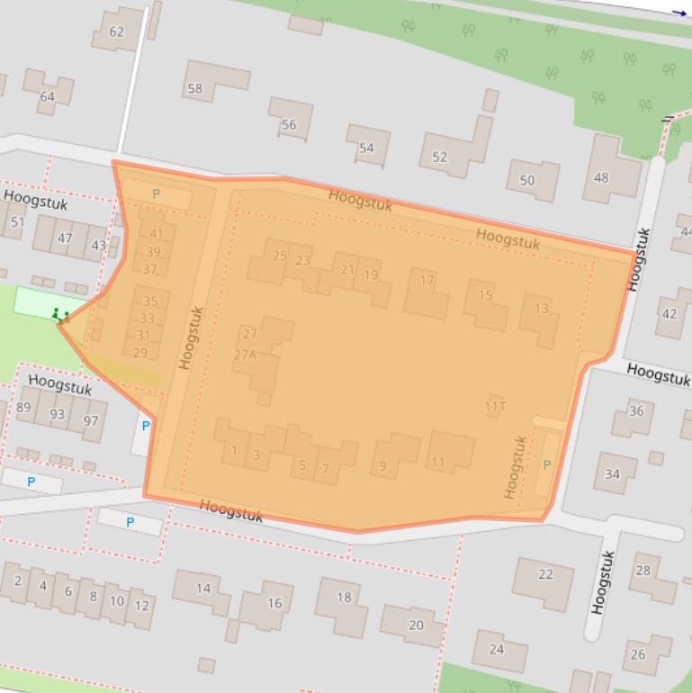 Kaart van postcodegebied 6651EK.