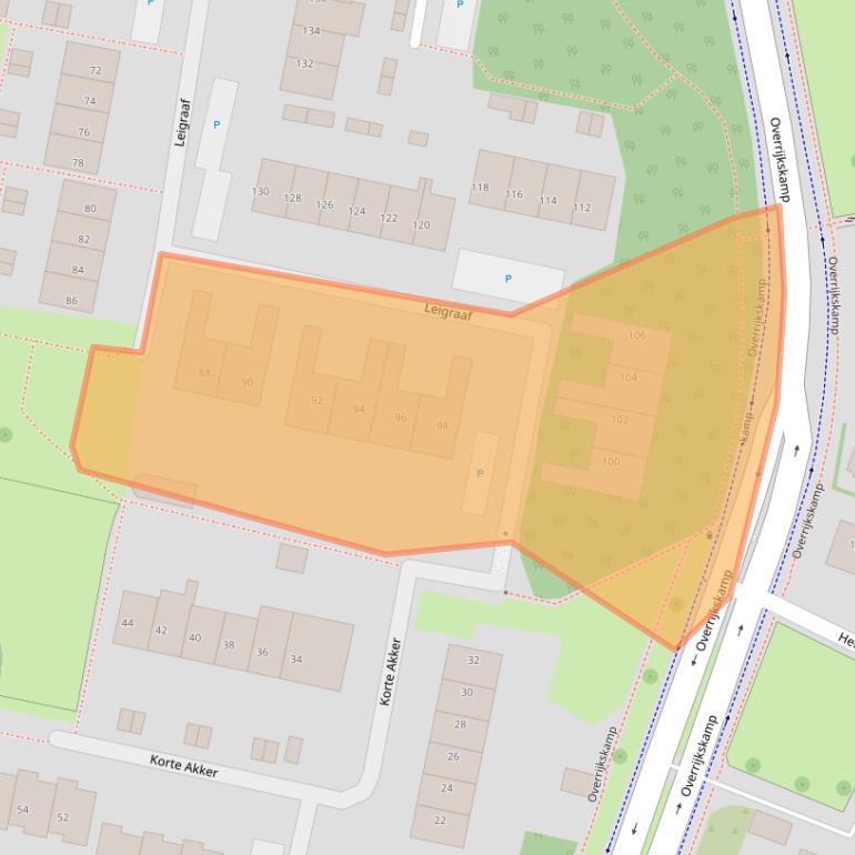 Kaart van postcodegebied 6651GG.