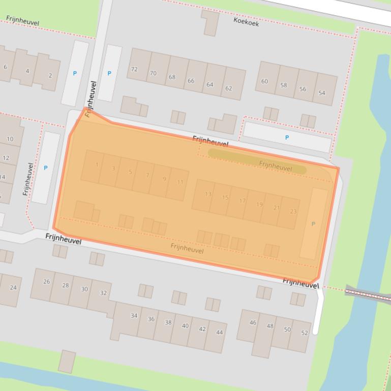 Kaart van postcodegebied 6651GK.