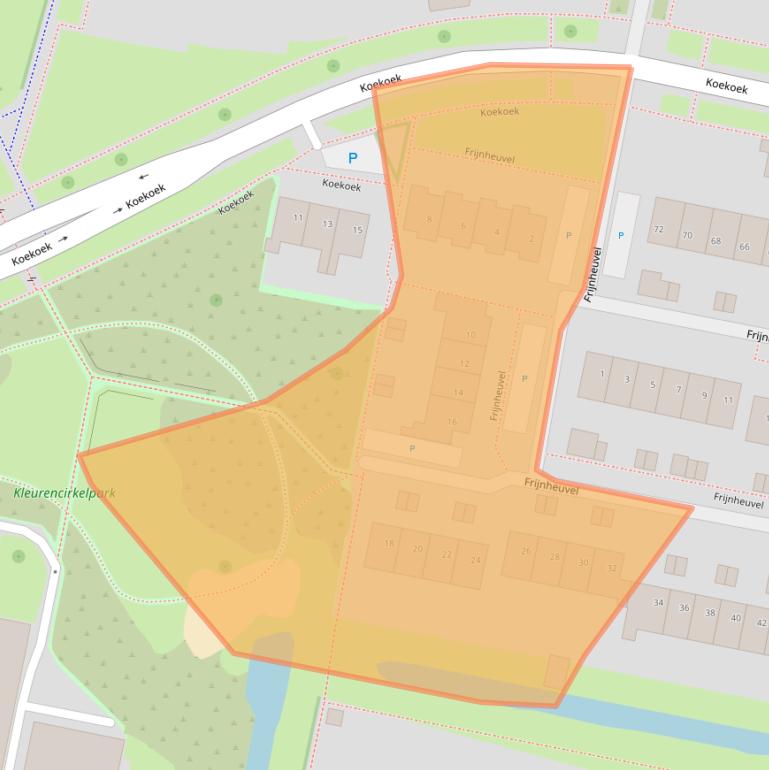 Kaart van postcodegebied 6651GL.