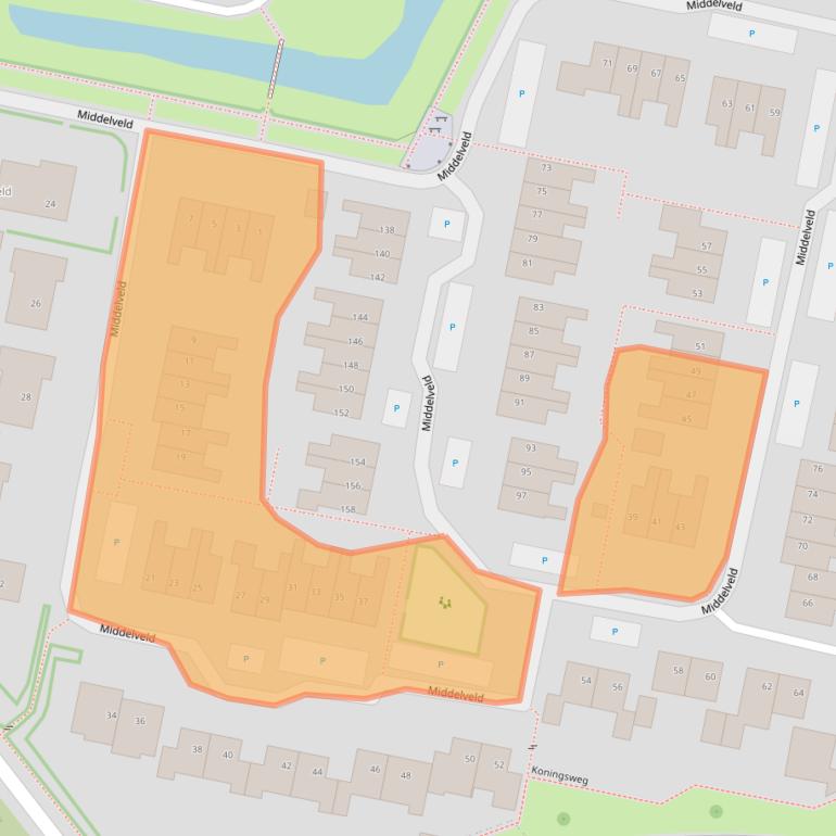Kaart van postcodegebied 6651GR.