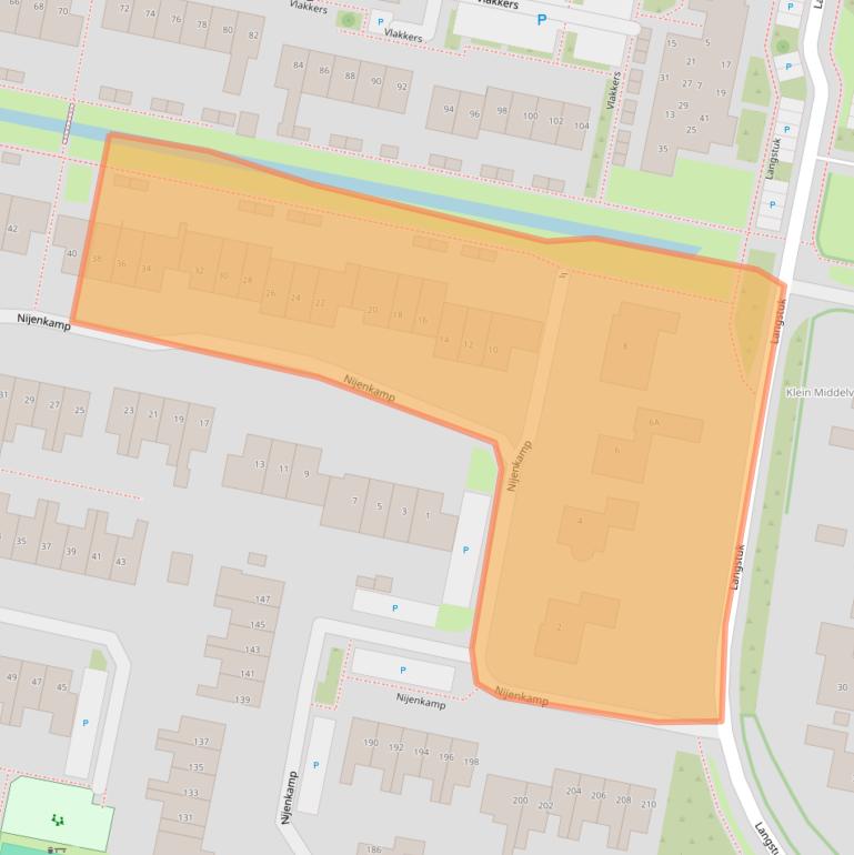 Kaart van postcodegebied 6651HA.
