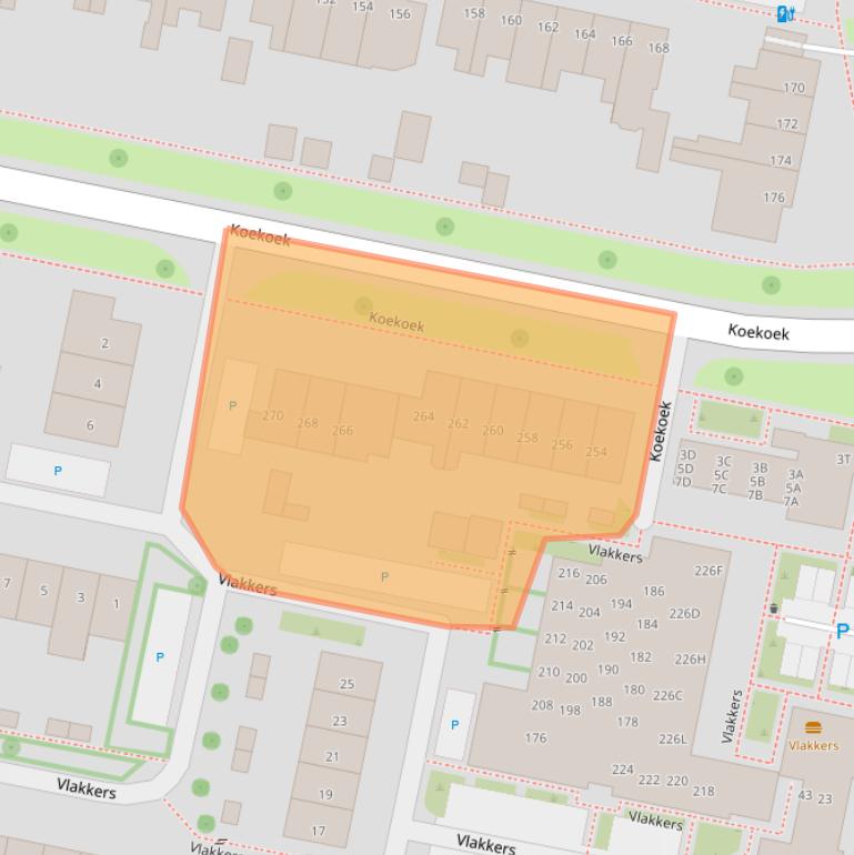 Kaart van postcodegebied 6651HV.