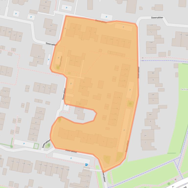 Kaart van postcodegebied 6651JA.